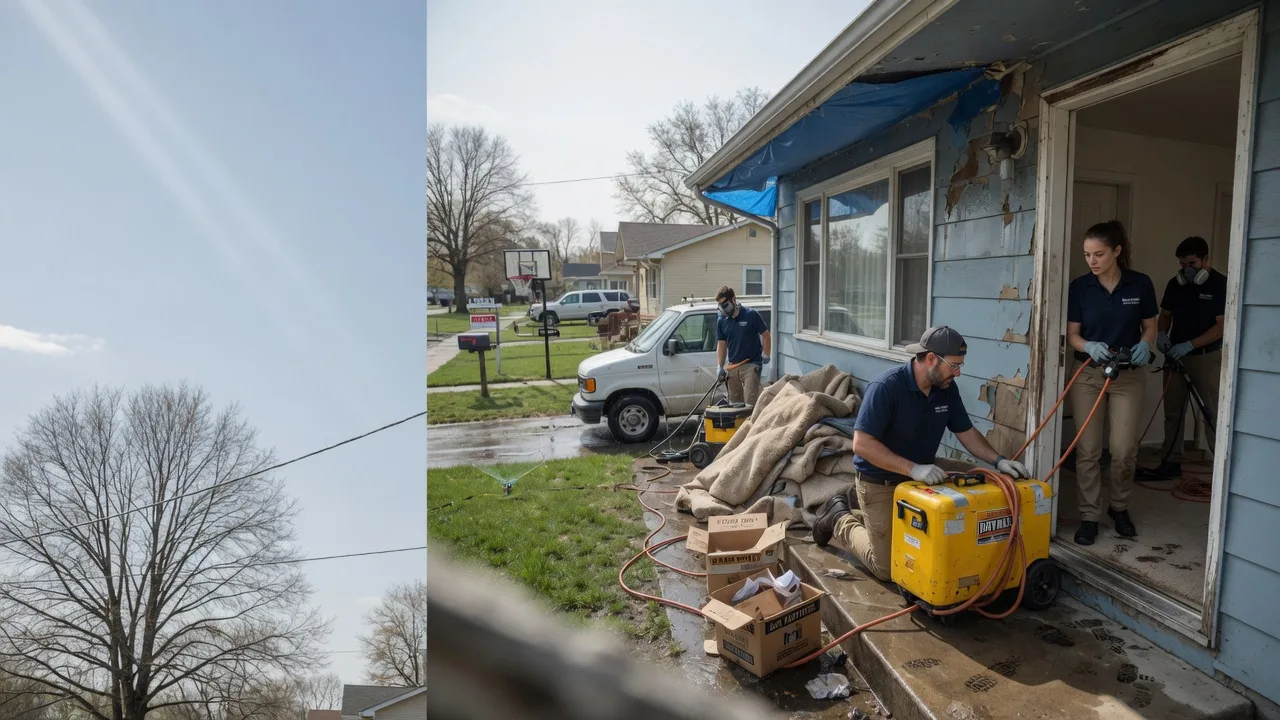 Basement Flood Cleanup in O Fallon, IL near me